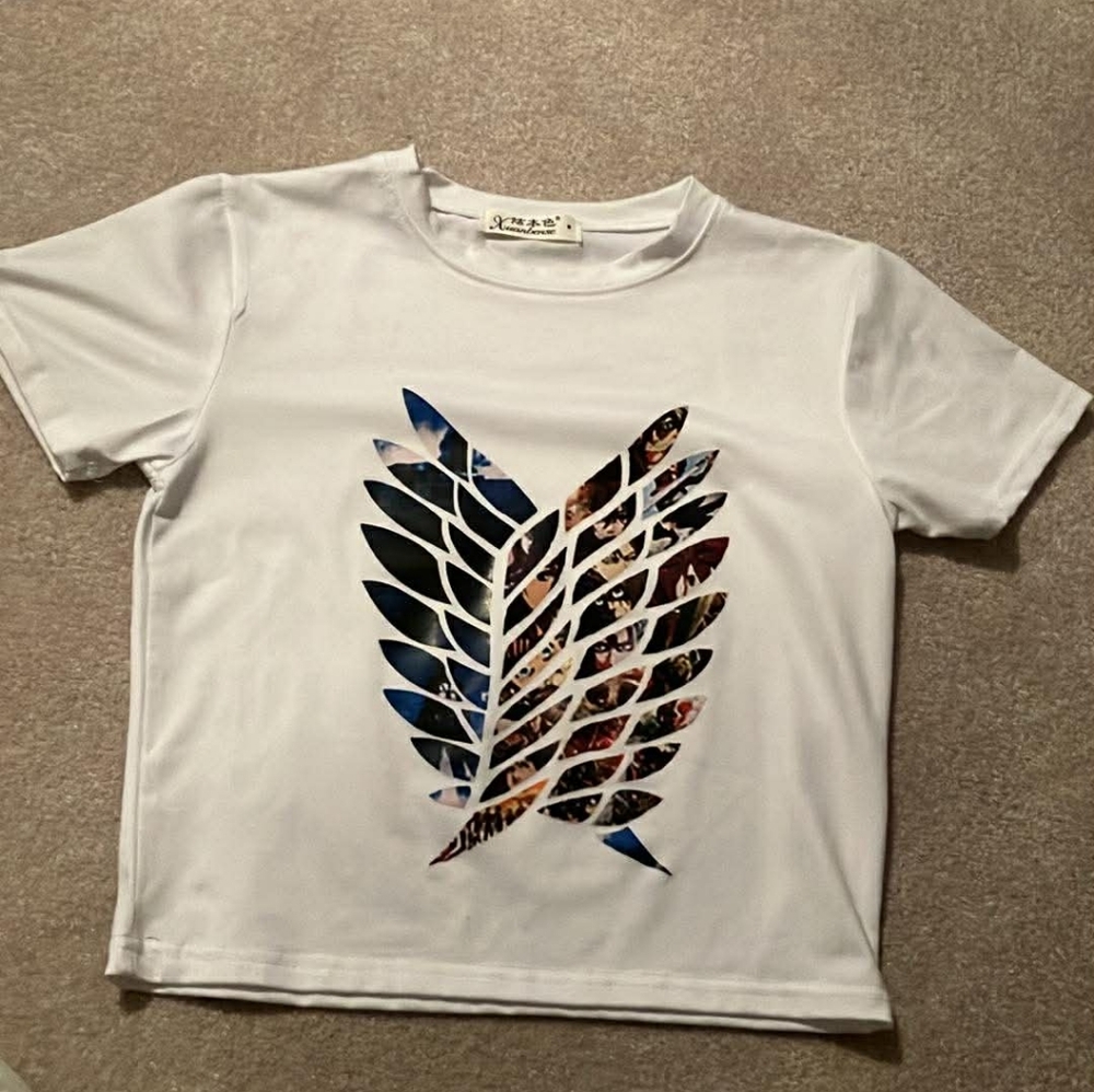 Cute Attack On Titan Crop Top